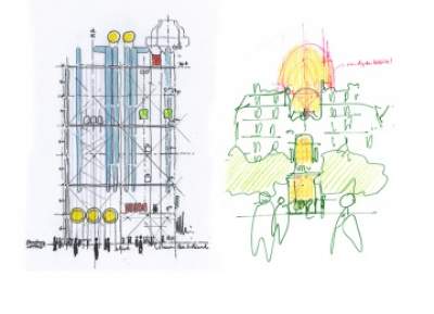 Renzo Piano - Paris / Exposition à la Fondation Jérôme Seydoux-Pathé