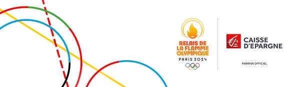 Relais de la flamme olympique de Paris 2024 en Guyane, le 9 juin: la Caisse d
