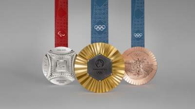 Les médailles des jeux olympiques 2024 dévoilées