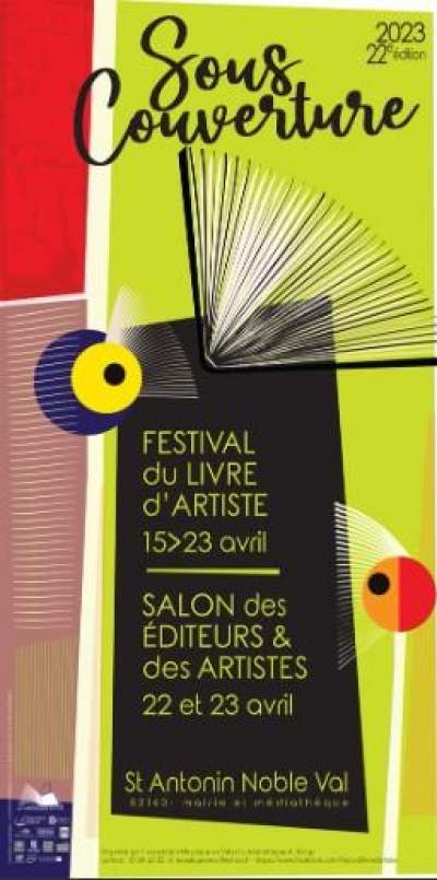 Festival du Livre d&#039;Artiste - Saint Antonin du Val-15 au 23 avril 2023