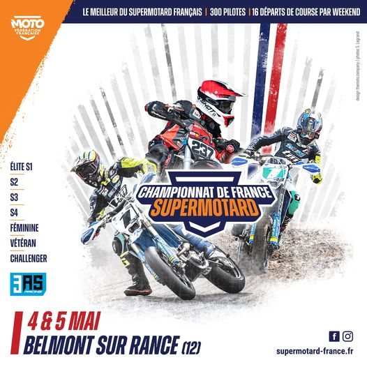 championnat france super motards belmont sur rance 12 mai2024