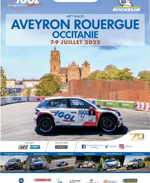 rallye aveyron rouergue 12 juillet 2023
