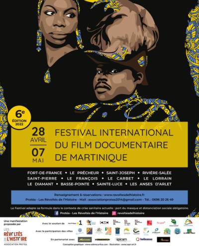 Festival du film documentaire- les révoltés du monde-Martinique- 28 avril au 7 mai 2022.