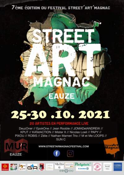 FESTIVAL STREET EN ARMAGNAC-Eauze-25 au 30 octobre 2021