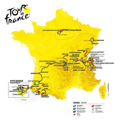 Tour de France cycliste 2023-1 au 23 juillet: les 21 étapes