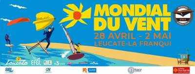 Mondial du vent Leucate la Franqui-28 avril au 2 mai 2021